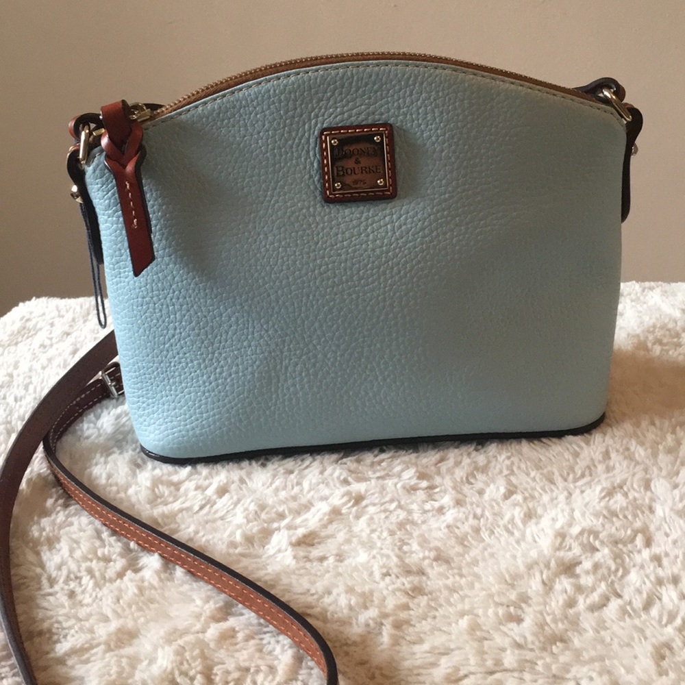 Dooney & Burke Baby Blue Cross Body Purse